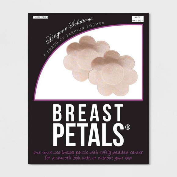 Fashion Forms Women's Breast Petals Beige - 3 Pack - Picture 5 of 8